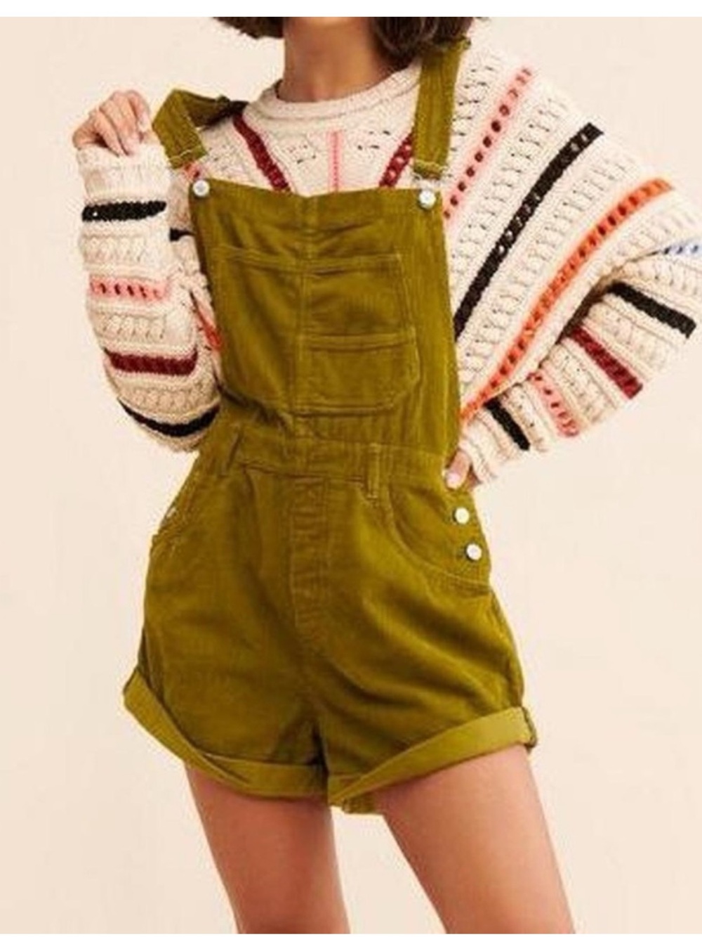 Free People We The Free Ziggy Shortfalls in Moss Size Dmall